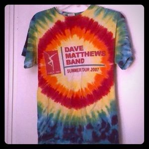 2007 Dave Matthews Tye Die Concert T-Shirt